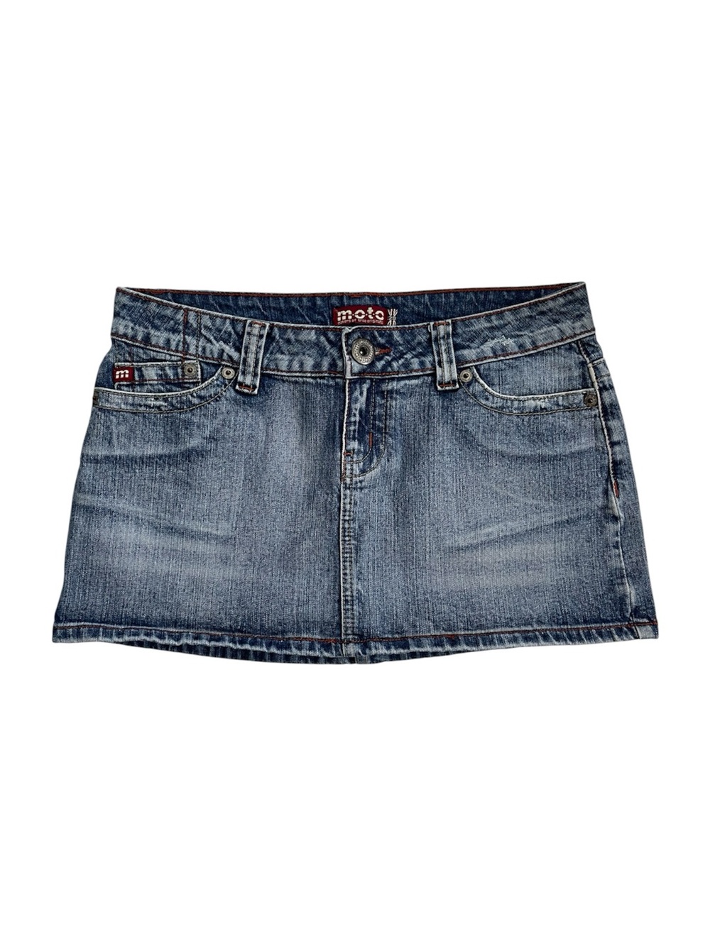 Makers of True Originals Mini Denim Skirt